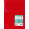 Carpeta 20 Fundas Folio Carpeta Gloss Rojo