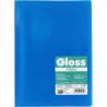 Carpeta 30 Fundas Folio Carpeta Gloss Azul|Carpeta Fundas