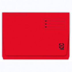 Subcarpeta con Bolsa y Solapa Gio Folio Rojo
