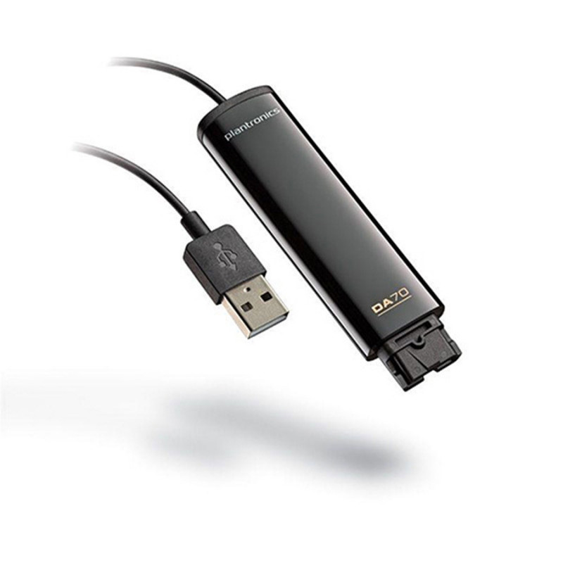 Adaptador para Auriculares DA70 para PC puerto USB Plantronics