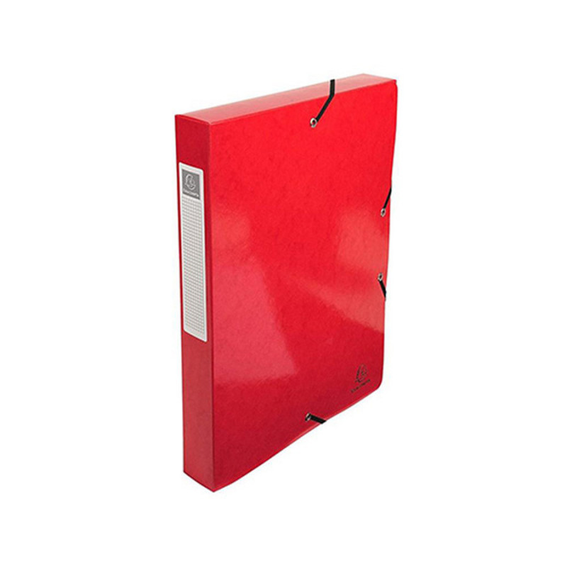 Carpeta de Proyectos Carton Plastificado a4 Lomo 40mm Rojo