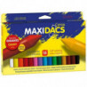 Cera de Colorear Maxidacs Colores Surtidos 15 Uds