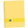 Cuaderno a4 EuropeanBook 1 Live&Go Extradura Amarillo Cuadriculado 5x5 80 Hojas