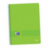 Cuaderno a4 EuropeanBook 1 Live&Go Verde Cuadriculado 5x5 80 Hojas