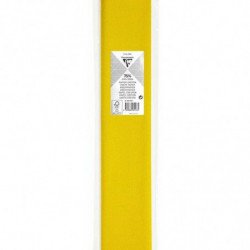 Papel Crespon Exaclair Amarillo Limon 2,5x0,5M Rollo