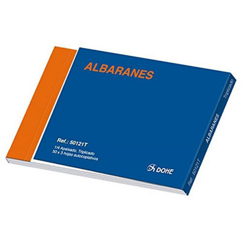 Talonario Albaranes a5 Apaisado por Triplicado