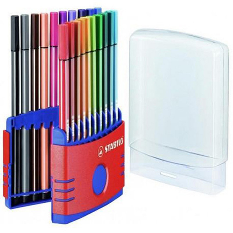 Stabilo Pen 68 Color Parade Acuarelable 20 Colores