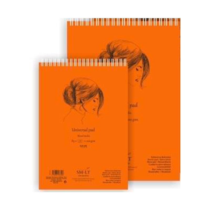 Cuaderno de Dibujo a4 Tecnicas Mixtas 200 grs 40 Hojas