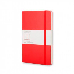 Moleskine classic Large Rayas Rojo