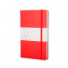 Moleskine classic Large Rayas Rojo