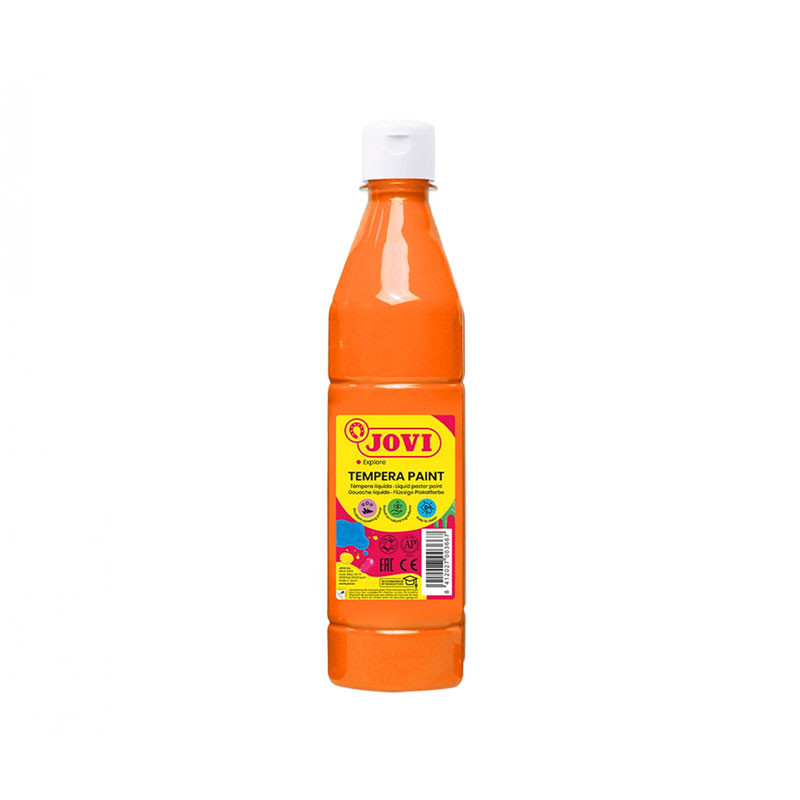 Tempera Liquida Jovi Naranja 500 ML