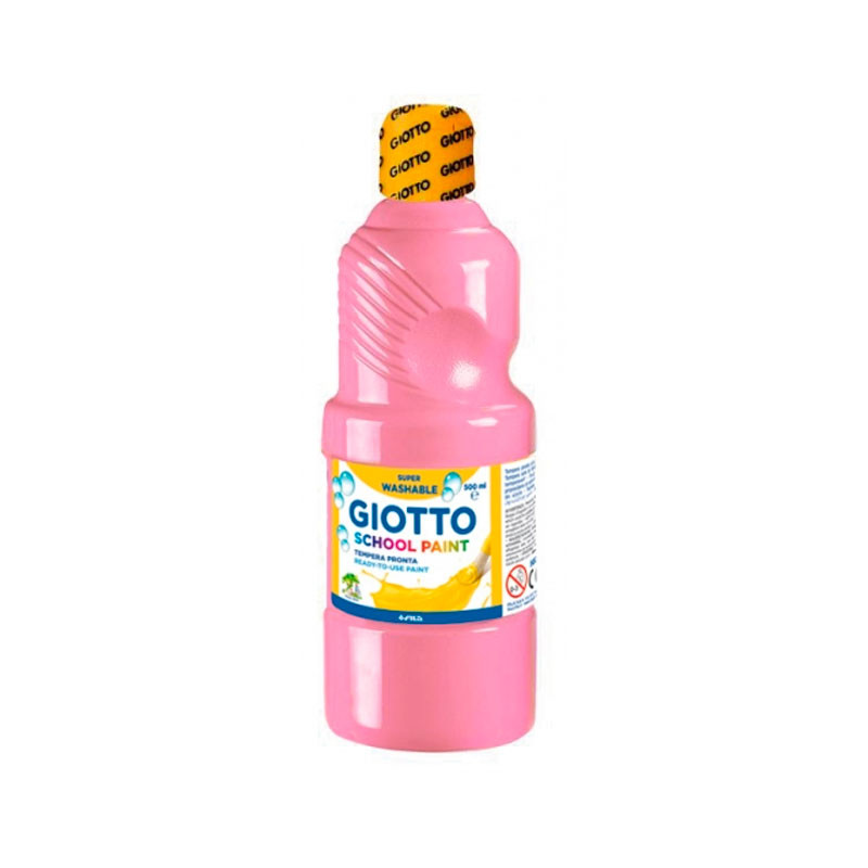 Tempera Liquida Lavable Giotto Rosa Carne 500 ML