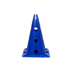 Cono Soporte Pica Aro Psicomotricidad Azul Tamaño Cono 32 Cm