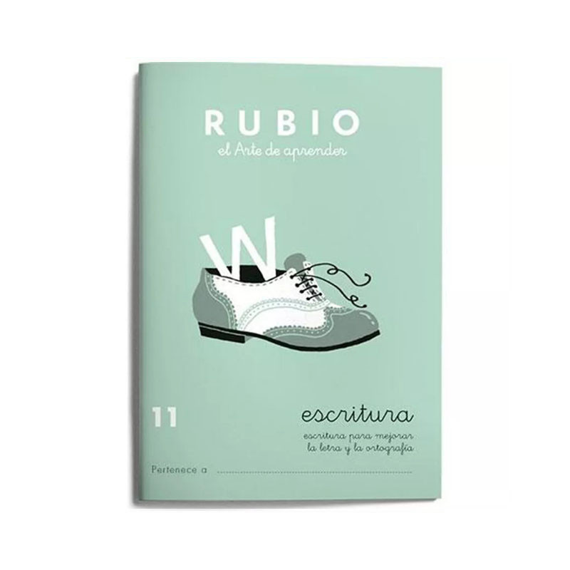 Cuaderno Escritura Rubio 11