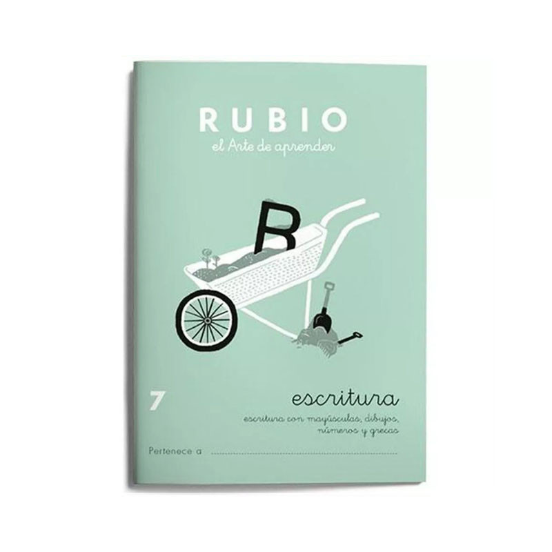 Cuaderno Escritura Rubio 7