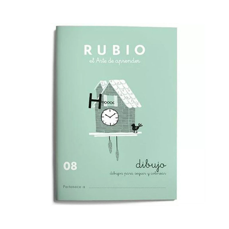 Cuaderno Escritura Rubio 08