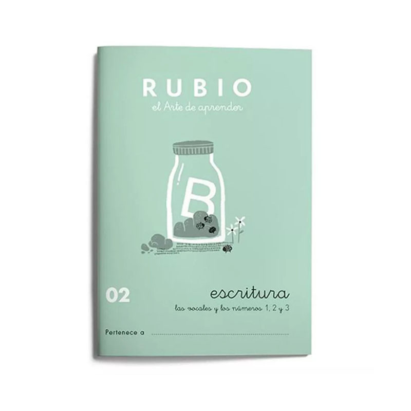 Cuaderno Escritura Rubio 02
