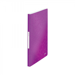 Carpeta Leitz 20 Fundas Wow Violeta