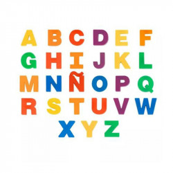 Letras Magneticas Mayusculas Jumbo 74Pzs