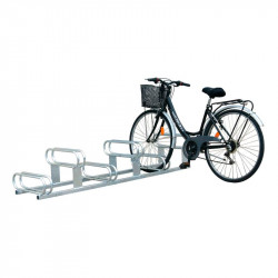 Aparcabicis de Suelo Ecologico 6 Plazas Galvanizado