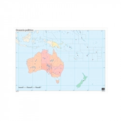 Mapa Mudo Politico Oceania