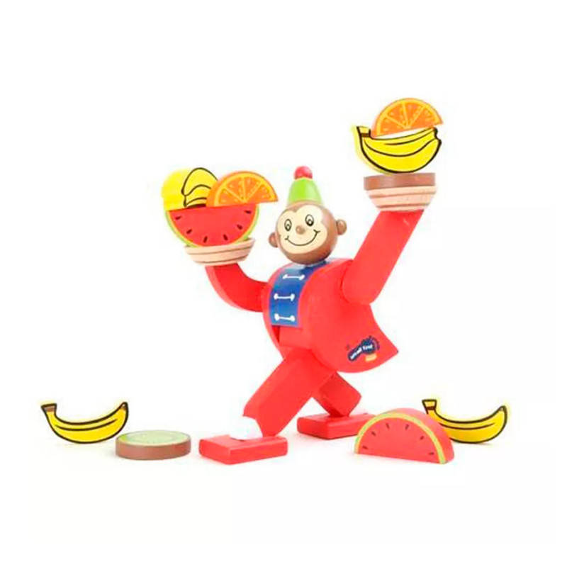 Juego de Equilibrio Mono de Circo