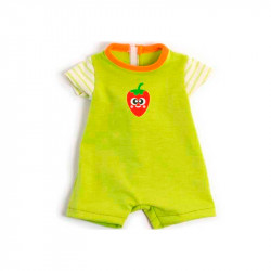 Pijama de Verano Pistacho para Muñecos 38Cm