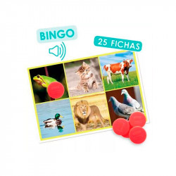 Los Animales y la Naturaleza con CD Bingo