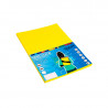 Folios de Colores a4 Amarillo Fuerte Limon Fabrisa 500 hojas