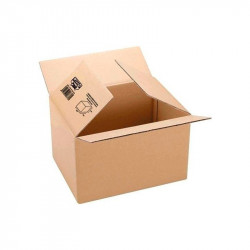 Caja Carton Embalaje Marron 3mm 300x200x150mm