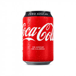 Coca Cola Zero Lata 300Ml x 12 Latas
