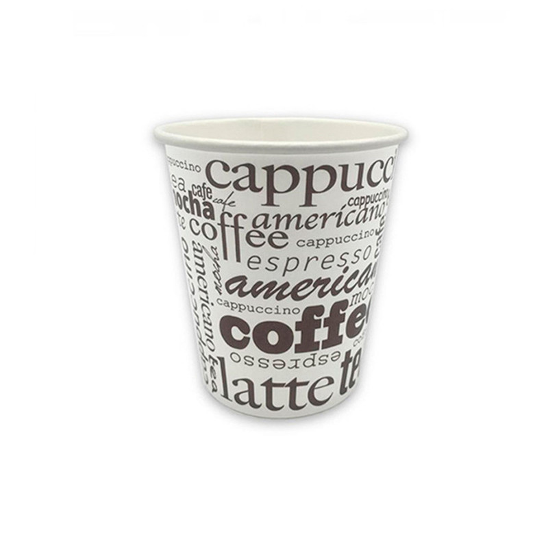 Vaso Cafe Carton Decorado 240Cc x 50Ud