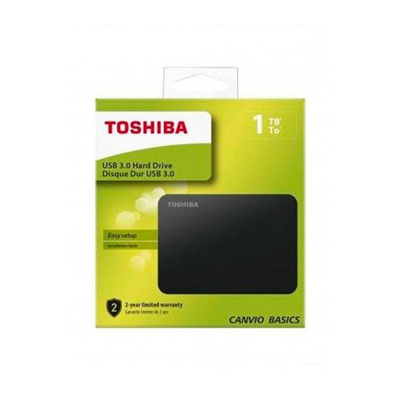 Disco Duro Externo 2,5 Pulgadas 1TB Toshiba