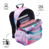 Mochila Escolar Totto Adaptable al Carro Acuareles Glitter Ondas