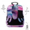 Mochila Escolar Totto Gommas Glitter Ondas