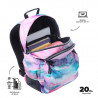 Mochila Escolar Totto Rayol Glitter Ondas