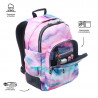 Mochila Escolar Totto Rayol Glitter Ondas