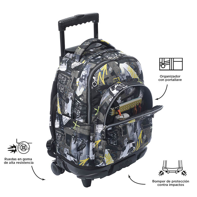 decimas mochilas con ruedas