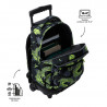 Mochila con ruedas escolar Totto Renglones Dragon Chino