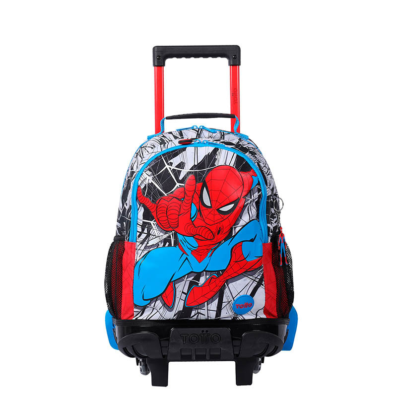 Mochila con ruedas escolar Totto Bomper Spiderman City