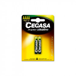 Pilas Super Alcalinas Cegasa AAAA LR8D425 2Ud