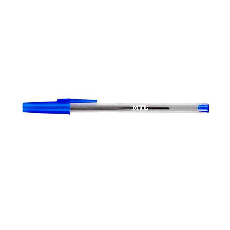 Bolígrafo Básico Cristal Stick Azul