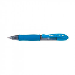 Bolígrafo Gel Mini Pilot G-2 0,7 Azul Claro
