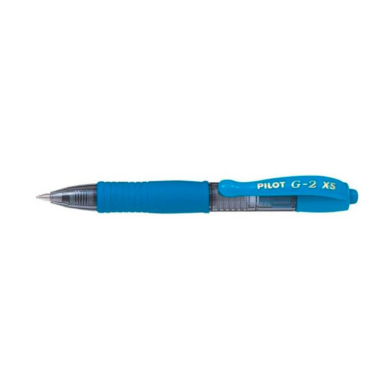 Bolígrafo Gel Mini Pilot G-2 0,7 Azul Claro