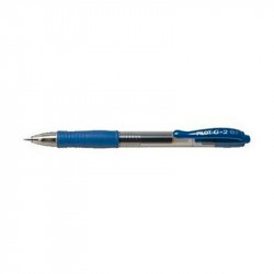 Bolígrafo Gel Pilot G-2 0,7 Azul Bolígrafo Tipo  Gel Bolígrafo Color Azul Bolígrafos Presentación  Monocolor  Bolígrafo Estilo  Retráctil   Bolígrafo Grosor  0,7