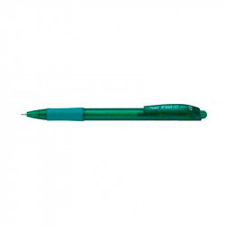 Bolígrafo Retráctil Pentel Ifeelit Bx417 Verde