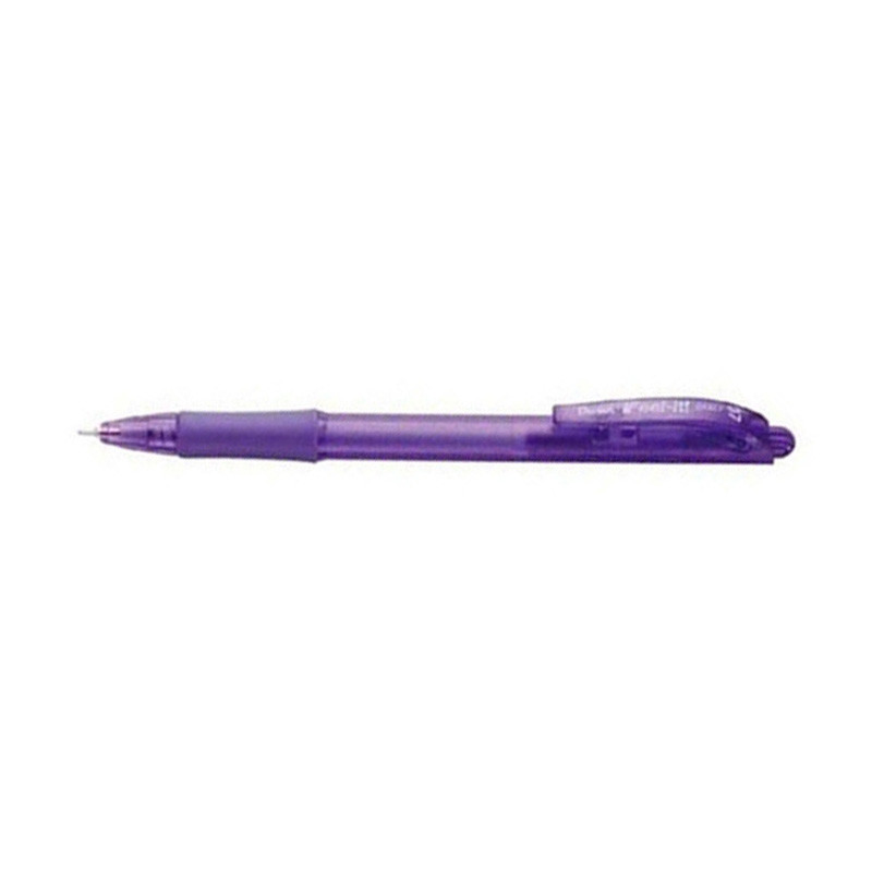 Bolígrafo Retráctil Pentel Ifeelit Bx417 Violeta