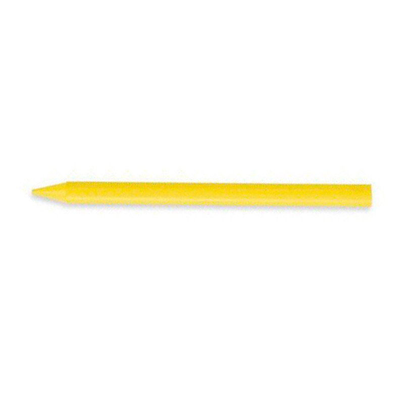 Ceras de Colorear Duras Plastidecor Amarillo 25Uds