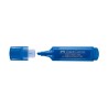 Subrayador Faber Castell Texliner Fluorescente Translucido Azul