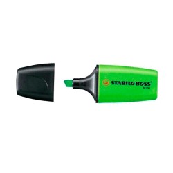 Subrayador Stabilo Boss Mini Fluorescente Verde